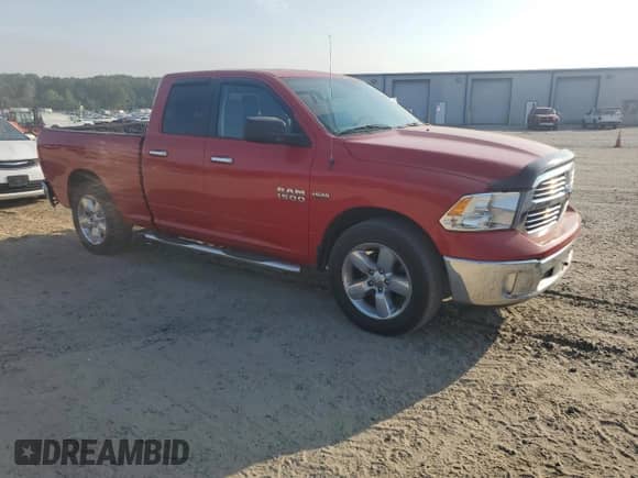 2015 Ram 1500 SLT with VIN 1C6RR6GT7FS761595, listed as a Copart auction lot 81278575 with 94,477 mi miles and Salvage title. Bid and sale history available at DreamBid. Image 4.