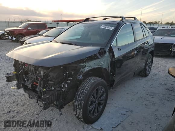 ✅ 2025 Toyota RAV4 Hybrid XLE Premium • VIN: 4T3B6RFV2SU178201 • Lot: 90923555. Listed on Copart with 5,206 mi. Free auction sales archive from the USA and detailed vehicle history report at DreamBid. Image 1.