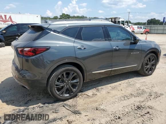 2019 Chevrolet Blazer Premier with VIN 3GNKBFRS4KS623280, listed as a Copart auction lot 68945425 with 80,021 mi miles and Salvage title. Bid and sale history available at DreamBid. Image 3.