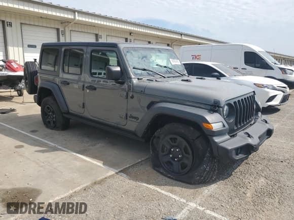 ✅ 2023 Jeep Wrangler Sport S • VIN: 1C4HJXDN6PW678046 • Lot: 66669485. Listed on Copart with 16,746 mi. Free auction sales archive from the USA and detailed vehicle history report at DreamBid. Image 4.