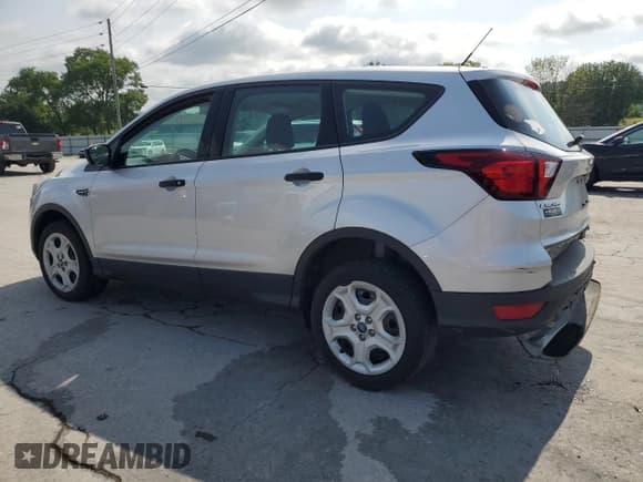 ✅ 2019 Ford Escape S • VIN: 1FMCU0F73KUA22846 • Lot: 62757305. Listed on Copart with 184,471 mi. Free auction sales archive from the USA and detailed vehicle history report at DreamBid. Image 2.