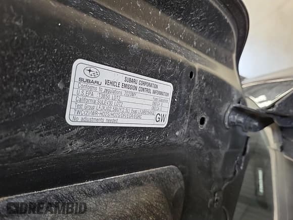 ✅ 2020 Subaru Forester Premium • VIN: JF2SKAGC8LH545007 • Lot: 42209998. Listed on IAAI with 62,291 mi. Free auction sales archive from the USA and detailed vehicle history report at DreamBid. Image 1.