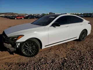 ✅ 2018 Genesis G80 Sport • VIN: KMHGN4JB3JU230984 • Lot: 84471245. Listed on Copart with 123,604 mi. Free auction sales archive from the USA and detailed vehicle history report at DreamBid. Image 1.