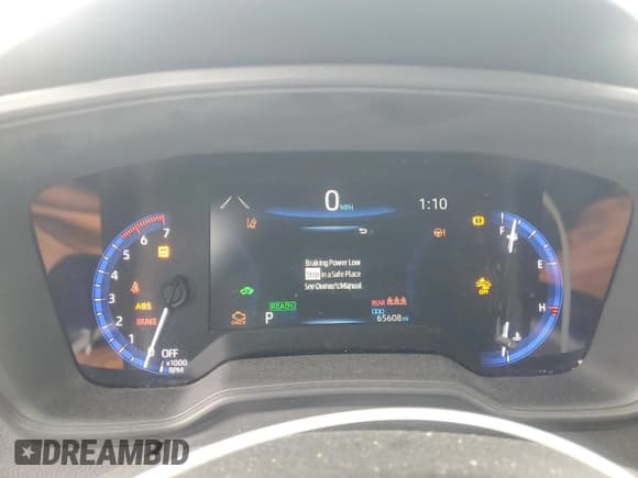 ✅ 2022 Toyota Corolla Hybrid LE • VIN: JTDEAMDE2NJ060329 • Lot: 93658555. Wystawiony na Copart z przebiegiem 65 608 mil. Bezpłatny archiwum sprzedaży aukcyjnych z USA i szczegółowy raport historii pojazdu na DreamBid. Zdjęcie 9.