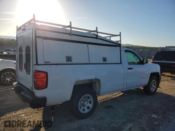 ✅ 2015 Chevrolet Silverado 1500 LS • VIN: 1GCNCPEH0FZ279801 • Лот: 86545535. Опубликован ранее на Copart с пробегом 265 166 миль. Бесплатный доступ к архиву аукционных продаж из США и подробный отчёт об истории автомобиля на DreamBid. Изображение 3.