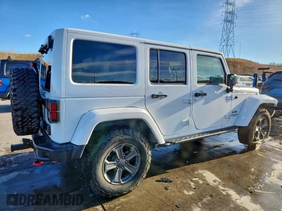 ✅ 2017 Jeep Wrangler Unlimited Rubicon • VIN: 1C4HJWFG7HL620863 • Lot: 94542165. Listed on Copart with 76,392 mi. Free auction sales archive from the USA and detailed vehicle history report at DreamBid. Image 3.