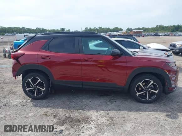 2022 Chevrolet TrailBlazer RS с VIN KL79MTSL1NB105952, выставлен на аукционе IAAI как лот 43250194 с пробегом 19 607 миль миль и . История ставок и продаж доступна на DreamBid. Изображение 13.