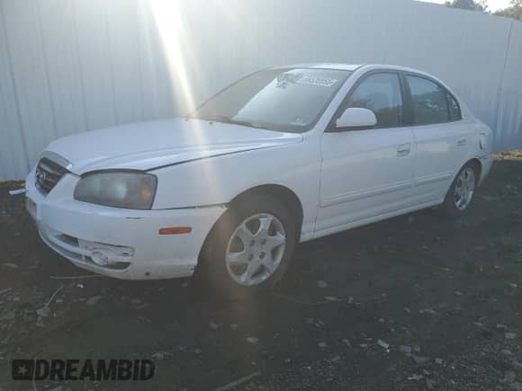 2006 Hyundai Elantra GLS with VIN KMHDN46D46U356873, listed as a Copart auction lot 66538955 with 129,581 mi miles and Salvage title. Bid and sale history available at DreamBid. Image 1.