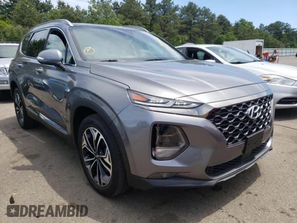 ✅ 2020 Hyundai Santa Fe Limited • VIN: 5NMS5CAA0LH171547 • Lot: 48037482. Listed on Copart with 23,235 mi. Free auction sales archive from the USA and detailed vehicle history report at DreamBid. Image 1.