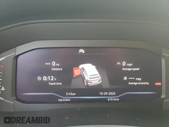 ✅ 2022 Volkswagen Atlas SE • VIN: 1V2KR2CA0NC541701 • Lot: 90482255. Listed on Copart with 67,516 mi. Free auction sales archive from the USA and detailed vehicle history report at DreamBid. Image 9.