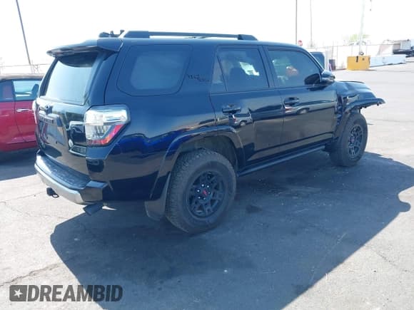 ✅ 2023 Toyota 4Runner TRD Off Road Premium • VIN: JTERU5JR6P6141731 • Lot: 42376061. Listed on IAAI with 38,866 mi. Free auction sales archive from the USA and detailed vehicle history report at DreamBid. Image 4.