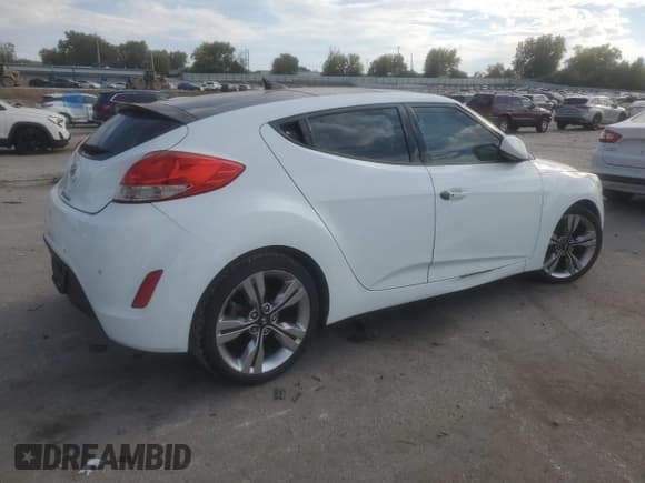 ✅ 2012 Hyundai Veloster w/Gray Int • VIN: KMHTC6AD8CU026685 • Lot: 82612735. Listed on Copart with 148,397 mi. Free auction sales archive from the USA and detailed vehicle history report at DreamBid. Image 3.