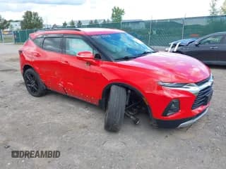 ✅ 2020 Chevrolet Blazer LT • VIN: 3GNKBHRS4LS599107 • Lot: 43114373. Listed on IAAI with 68,274 mi. Free auction sales archive from the USA and detailed vehicle history report at DreamBid. Image 1.