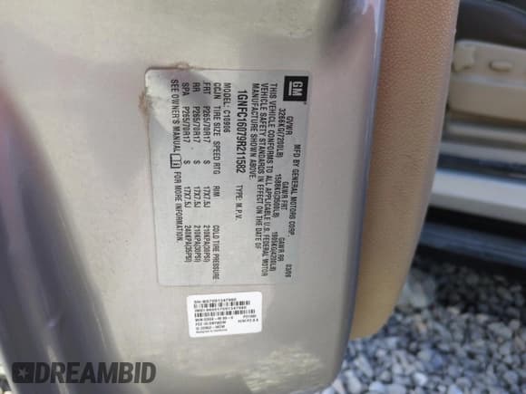 ✅ 2009 Chevrolet Suburban LS • VIN: 1GNFC16079R211582 • Лот: 50649205. Опубликован ранее на Copart с пробегом 258 057 миль. Бесплатный доступ к архиву аукционных продаж из США и подробный отчёт об истории автомобиля на DreamBid. Изображение 12.