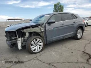 ✅ 2021 Volkswagen Atlas SE • VIN: 1V2JE2CA8MC217868 • Lot: 59395915. Listed on Copart with 67,795 mi. Free auction sales archive from the USA and detailed vehicle history report at DreamBid. Image 1.