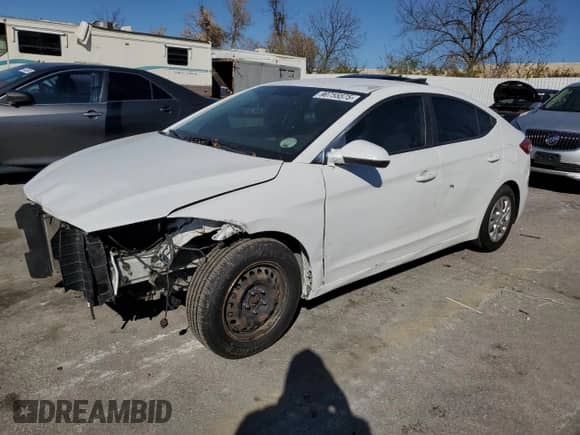 2017 Hyundai Elantra SE with VIN 5NPD74LF6HH208449, listed as a Copart auction lot 90755575 with 101,341 mi miles and Clean title. Bid and sale history available at DreamBid. Image 1.