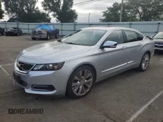 ✅ 2015 Chevrolet Impala LTZ • VIN: 1G1165S38FU140587 • Лот: 66092404. Опубликован ранее на Copart с пробегом 45 294 миль. Бесплатный доступ к архиву аукционных продаж из США и подробный отчёт об истории автомобиля на DreamBid. Изображение 1.