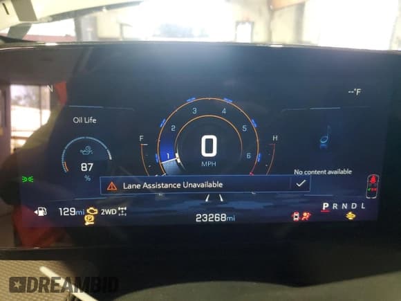 ✅ 2025 Chevrolet Equinox AWD LT • VIN: 3GNAXPEG9SL202525 • Lot: 71409315. Wystawiony na Copart z przebiegiem 23 268 mil. Bezpłatny archiwum sprzedaży aukcyjnych z USA i szczegółowy raport historii pojazdu na DreamBid. Zdjęcie 9.