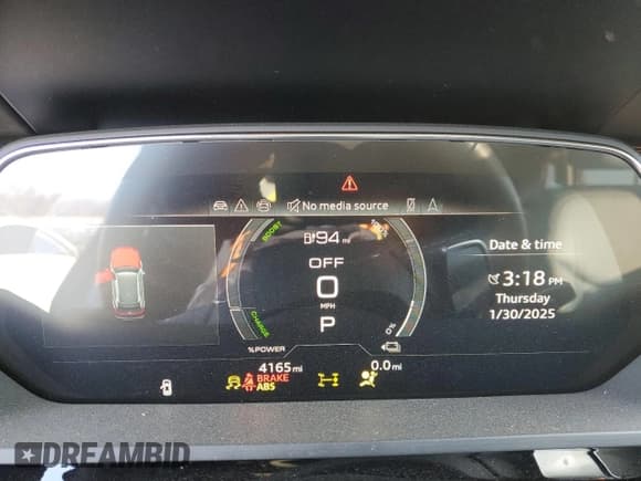 ✅ 2024 Audi Q8 e-tron • VIN: WA16AAGE6RB050640 • Lot: 42733705. Listed on Copart with 4,165 mi. Free auction sales archive from the USA and detailed vehicle history report at DreamBid. Image 9.