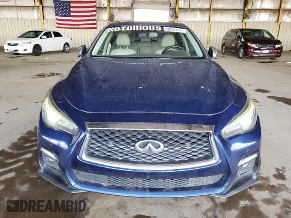 ✅ 2018 Infiniti Q50 Luxe • VIN: JN1EV7AP9JM360344 • Lot: 59002115. Listed on Copart with 70,250 mi. Free auction sales archive from the USA and detailed vehicle history report at DreamBid. Image 5.