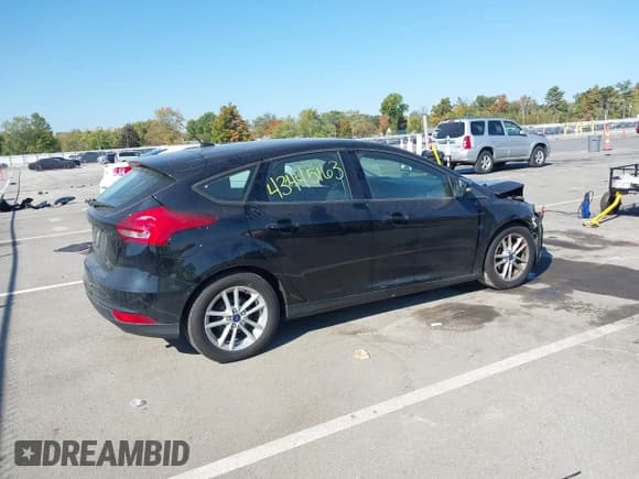 ✅ 2017 Ford Focus SE • VIN: 1FADP3K26HL282688 • Lot: 43445163. Listed on IAAI with 186,663 mi. Free auction sales archive from the USA and detailed vehicle history report at DreamBid. Image 4.