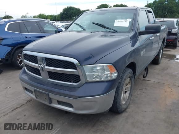 ✅ 2013 Ram 1500 SLT • VIN: 1C6RR6GG6DS535211 • Lot: 42487782. Listed on IAAI with 201,459 mi. Free auction sales archive from the USA and detailed vehicle history report at DreamBid. Image 2.
