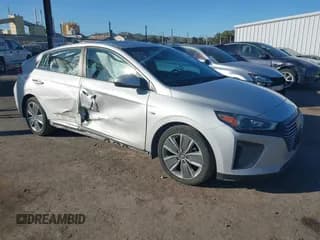 ✅ 2019 Hyundai Ioniq Limited • VIN: KMHC05LC4KU144383 • Lot: 41364186. Wystawiony na IAAI z przebiegiem 121 555 mil. Bezpłatny archiwum sprzedaży aukcyjnych z USA i szczegółowy raport historii pojazdu na DreamBid. Zdjęcie 1.