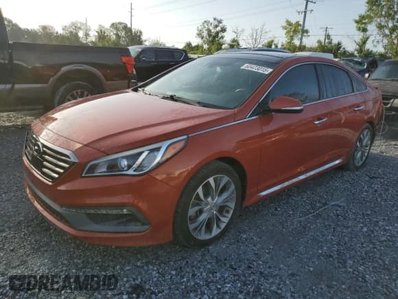 ✅ 2015 Hyundai Sonata Sport • VIN: 5NPE34AB9FH141584 • Lot: 60423015. Wystawiony na Copart z przebiegiem 73 307 mil. Bezpłatny archiwum sprzedaży aukcyjnych z USA i szczegółowy raport historii pojazdu na DreamBid. Zdjęcie 1.