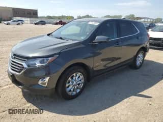 ✅ 2020 Chevrolet Equinox LT • VIN: 3GNAXKEVXLS606314 • Лот: 71282995. Опубликован ранее на Copart с пробегом Не указан. Бесплатный доступ к архиву аукционных продаж из США и подробный отчёт об истории автомобиля на DreamBid. Изображение 1.