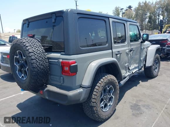 ✅ 2023 Jeep Wrangler Rubicon • VIN: 1C4JJXR64PW700323 • Лот: 42407681. Опубликован ранее на IAAI с пробегом 21 034 миль. Бесплатный доступ к архиву аукционных продаж из США и подробный отчёт об истории автомобиля на DreamBid. Изображение 4.