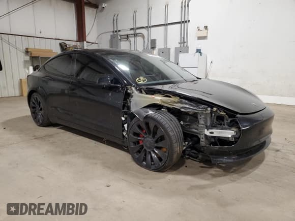 ✅ 2023 Tesla Model 3 Performance • VIN: 5YJ3E1EC5PF589940 • Лот: 90488905. Опубликован ранее на Copart с пробегом 28 562 миль. Бесплатный доступ к архиву аукционных продаж из США и подробный отчёт об истории автомобиля на DreamBid. Изображение 4.