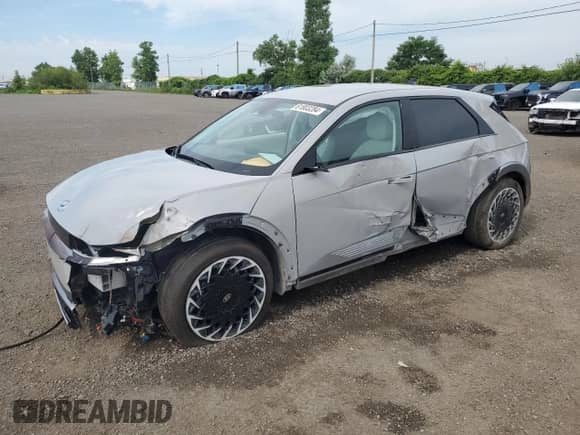 2023 Hyundai Ioniq 5 Preferred z VIN KM8KRDAF5PU218393, wystawiony jako Copart lot #61803284 z przebiegiem 20 842 mil mil oraz Szkoda całkowita • Salvage title. Historia ofert i sprzedaży dostępna na DreamBid. Obrazek 1.