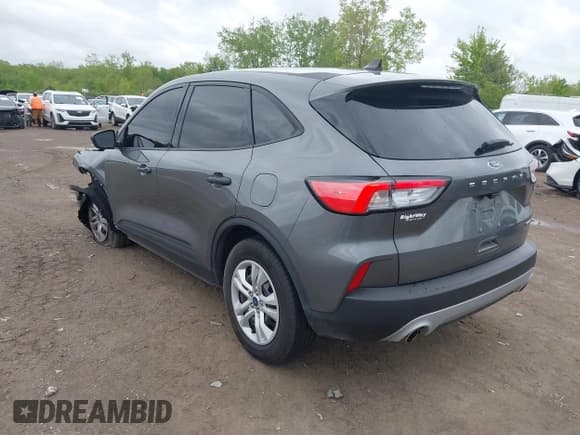 ✅ 2021 Ford Escape S • VIN: 1FMCU9F69MUA73640 • Lot: 42238252. Listed on IAAI with 113,785 mi. Free auction sales archive from the USA and detailed vehicle history report at DreamBid. Image 3.