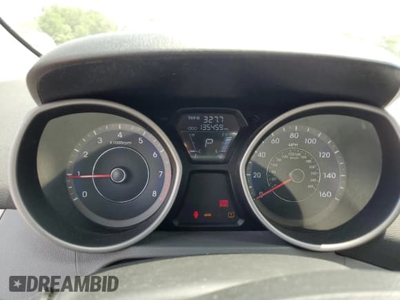 ✅ 2013 Hyundai Elantra Limited • VIN: KMHDH4AE0DU493457 • Lot: 66762755. Listed on Copart with 135,459 mi. Free auction sales archive from the USA and detailed vehicle history report at DreamBid. Image 9.