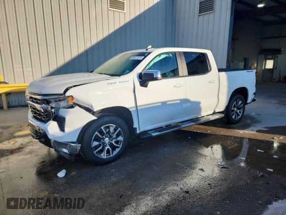 2023 Chevrolet Silverado 1500 LT z VIN 3GCPDDEK4PG265806, wystawiony jako Copart lot #86117575 z przebiegiem 13 143 mil mil oraz Szkoda całkowita • Salvage title. Historia ofert i sprzedaży dostępna na DreamBid. Obrazek 1.