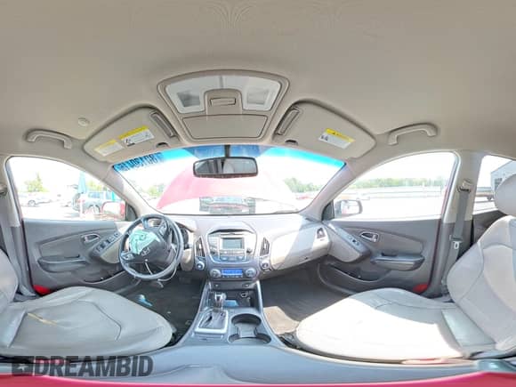 2014 Hyundai Tucson SE z VIN KM8JU3AG0EU917408, wystawiony jako Copart lot #80130415 z przebiegiem 279 555 mil mil oraz Szkoda całkowita • Salvage title. Historia ofert i sprzedaży dostępna na DreamBid. Obrazek 15.