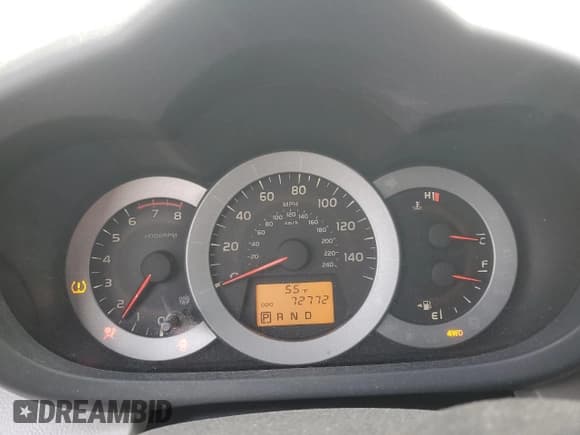 ✅ 2012 Toyota RAV4 Limited • VIN: 2T3DK4DV7CW081233 • Lot: 50611895. Listed on Copart with 72,772 mi. Free auction sales archive from the USA and detailed vehicle history report at DreamBid. Image 9.