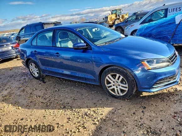 ✅ 2018 Volkswagen Jetta S • VIN: 3VW2B7AJ2JM259667 • Lot: 94276015. Listed on Copart with 73,340 mi. Free auction sales archive from the USA and detailed vehicle history report at DreamBid. Image 4.