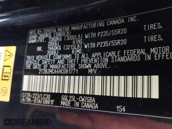 ✅ 2017 Lexus RX 350 • VIN: 2T2BZMCA4HC081771 • Lot: 42654945. Wystawiony na IAAI z przebiegiem 92 697 mil. Bezpłatny archiwum sprzedaży aukcyjnych z USA i szczegółowy raport historii pojazdu na DreamBid. Zdjęcie 9.