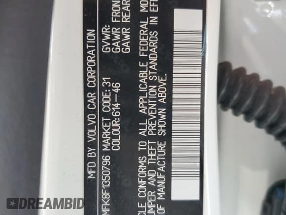 ✅ 2015 Volvo S60 T5 Drive-E Premier • VIN: YV140MFK8F1350796 • Lot: 81000745. Listed on Copart with 117,885 mi. Free auction sales archive from the USA and detailed vehicle history report at DreamBid. Image 12.