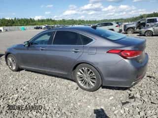 2015 Hyundai Genesis 3.8L z VIN KMHGN4JE2FU063843, wystawiony jako Copart lot #68433684 z przebiegiem 152 730 mil mil oraz Szkoda całkowita • Salvage title. Historia ofert i sprzedaży dostępna na DreamBid. Obrazek 2.