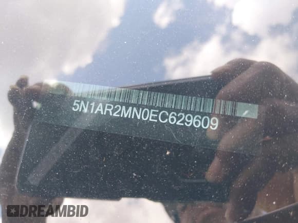 ✅ 2014 Nissan Pathfinder SL • VIN: 5N1AR2MN0EC629609 • Lot: 42721107. Listed on IAAI with 234,000 mi. Free auction sales archive from the USA and detailed vehicle history report at DreamBid. Image 9.