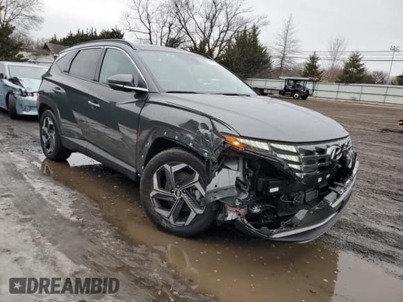 ✅ 2023 Hyundai Tucson Limited • VIN: KM8JFDA28PU121674 • Lot: 43163045. Wystawiony na Copart z przebiegiem 14 671 mil. Bezpłatny archiwum sprzedaży aukcyjnych z USA i szczegółowy raport historii pojazdu na DreamBid. Zdjęcie 4.
