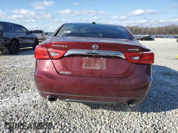 ✅ 2017 Nissan Maxima SL • VIN: 1N4AA6AP1HC455679 • Lot: 89357225. Listed on Copart with 146,688 mi. Free auction sales archive from the USA and detailed vehicle history report at DreamBid. Image 6.