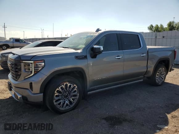 ✅ 2023 GMC Sierra 1500 Denali Ultimate • VIN: 1GTUUHELXPZ228035 • Лот: 80810025. Опубликован ранее на Copart с пробегом 35 134 миль. Бесплатный доступ к архиву аукционных продаж из США и подробный отчёт об истории автомобиля на DreamBid. Изображение 1.
