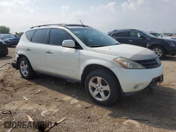 ✅ 2004 Nissan Murano SL • VIN: JN8AZ08W54W338147 • Lot: 68345095. Listed on Copart with 183,213 mi. Free auction sales archive from the USA and detailed vehicle history report at DreamBid. Image 4.
