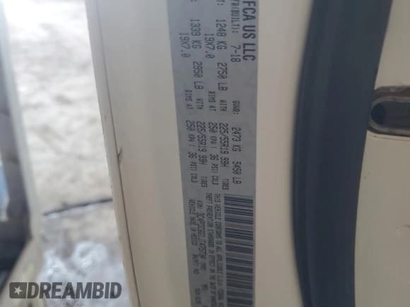 ✅ 2018 Dodge Journey Crossroad • VIN: 3C4PDCGG1JT475734 • Lot: 85193715. Wystawiony na Copart z przebiegiem 168 039 mil. Bezpłatny archiwum sprzedaży aukcyjnych z USA i szczegółowy raport historii pojazdu na DreamBid. Zdjęcie 12.