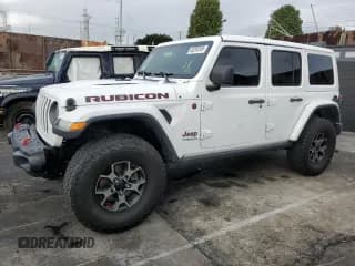 ✅ 2018 Jeep Wrangler Unlimited Rubicon • VIN: 1C4HJXFG1JW258393 • Lot: 93292265. Listed on Copart with 63,836 mi. Free auction sales archive from the USA and detailed vehicle history report at DreamBid. Image 1.