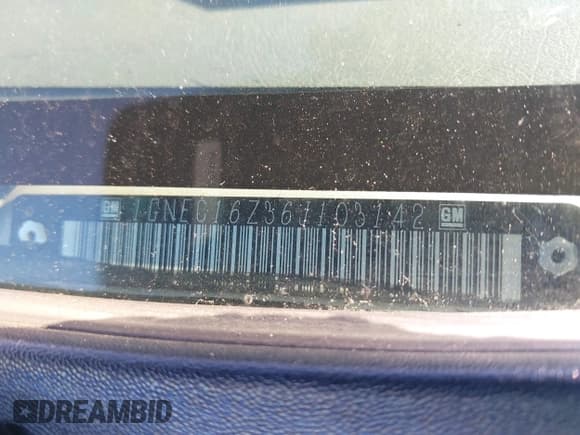 ✅ 2006 Chevrolet Suburban LS • VIN: 1GNEC16Z36J103142 • Лот: 40894510. Опубликован ранее на IAAI с пробегом 109 657 миль. Бесплатный доступ к архиву аукционных продаж из США и подробный отчёт об истории автомобиля на DreamBid. Изображение 9.