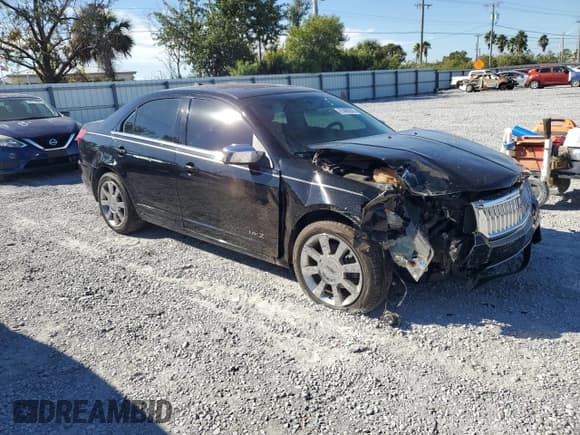✅ 2008 Lincoln MKZ • VIN: 3LNHM26T38R634141 • Lot: 91409245. Listed on Copart with 158,660 mi. Free auction sales archive from the USA and detailed vehicle history report at DreamBid. Image 4.